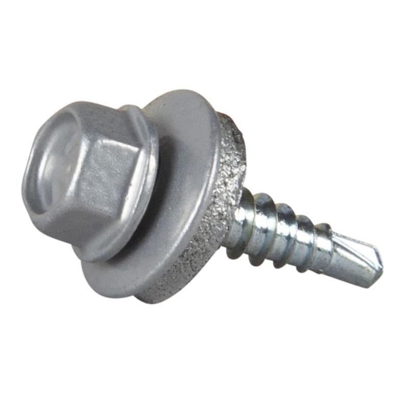 Bondeskrue Med Borespids 4,8x20mm Sølv 250stk Essve