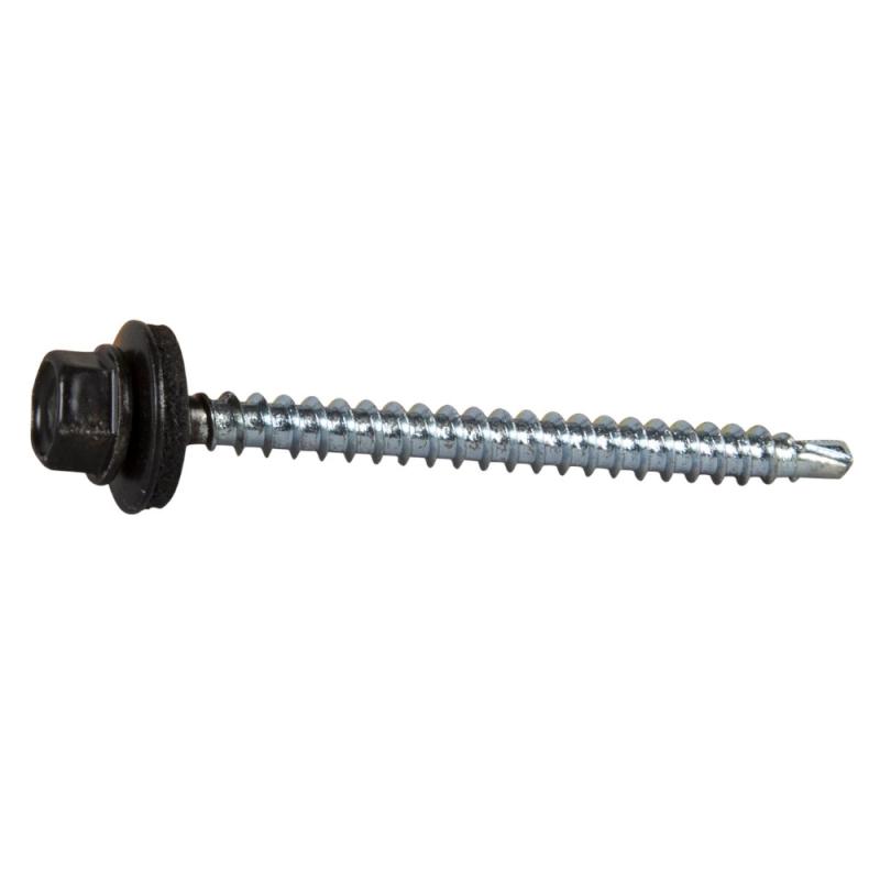 Farmer Skrue Med Borespids 4,8x60mm Sort 100stk Essve