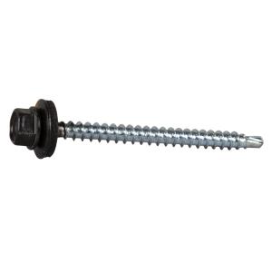 Farmer Skrue Med Borespids 4,8x60mm Sort 100stk Essve