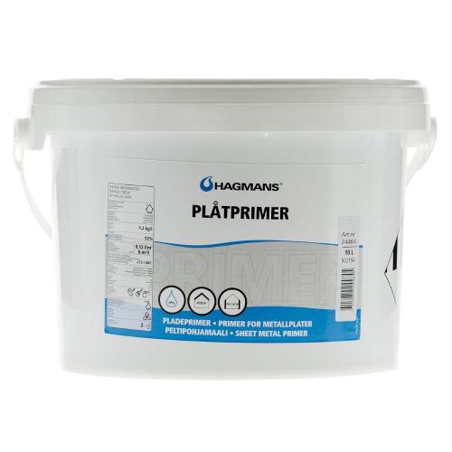 Rustbeskyttelse Plademetal Plademetalprimer ​10 Liter Lysegrå Hagmans