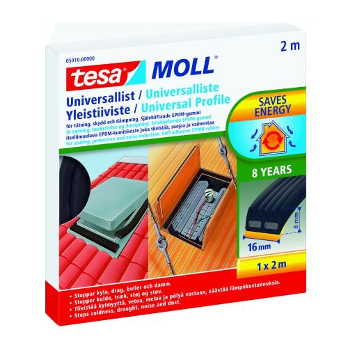 Universalstrimmel 16x8mm 2m 10stk Tesa