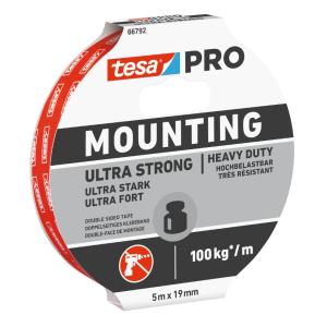 Monteringstape Pro Ultra Strong 19mmx5m Tesa