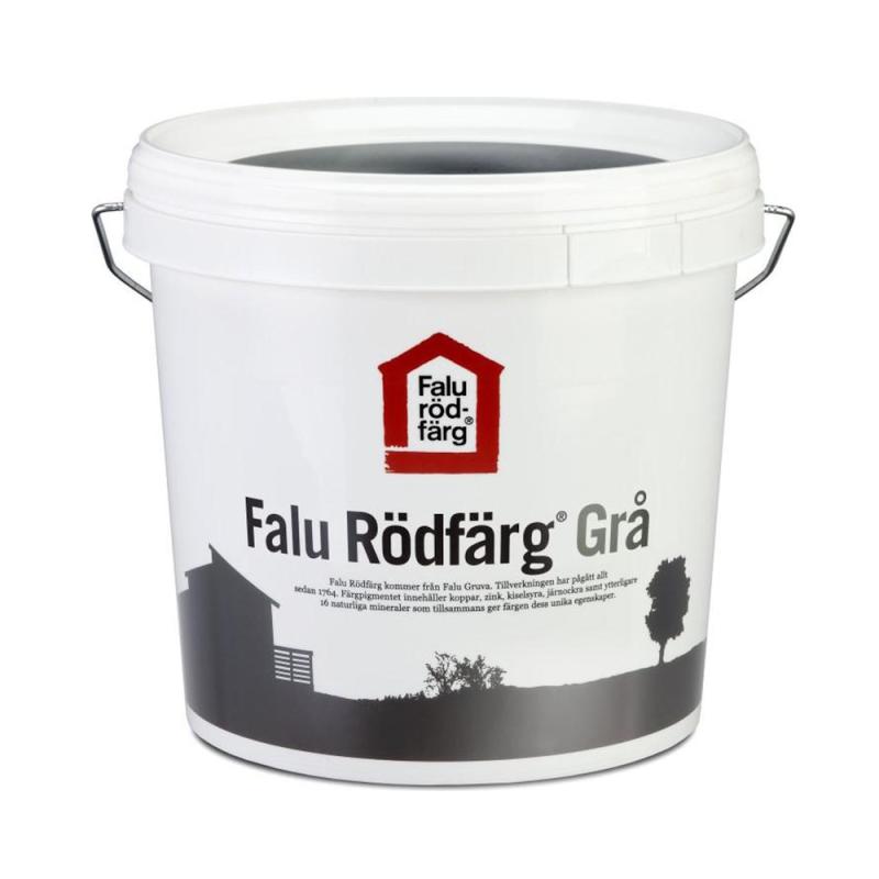 Falu Rödfärg Original 5 Liter Grå
