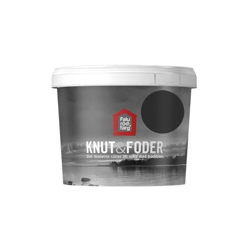 Falu Rödfärg Knut & Foder 1 Liter Svart