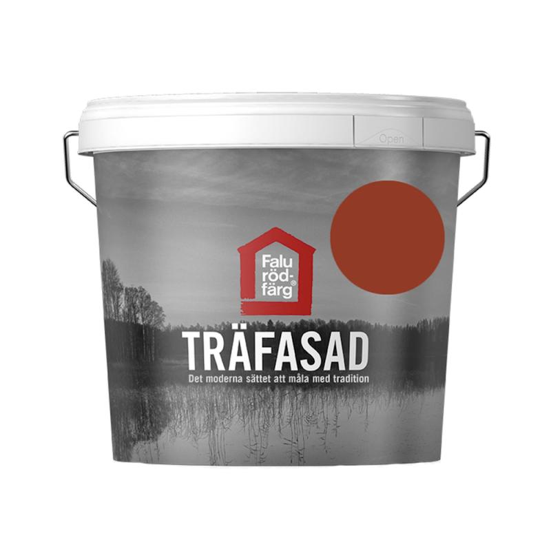 Falu Rödfärg Träfasad 5 Liter Ljusröd