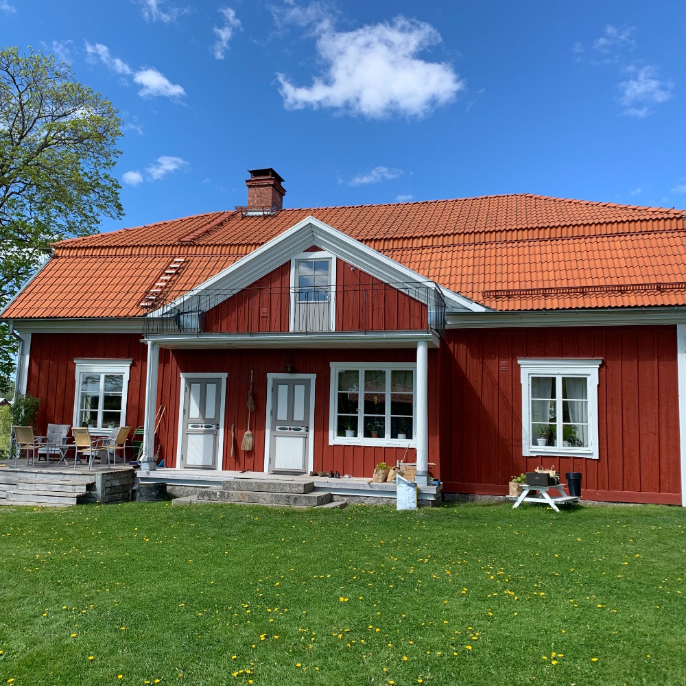 Falu Rödfärg Träfasad 10 Liter Röd