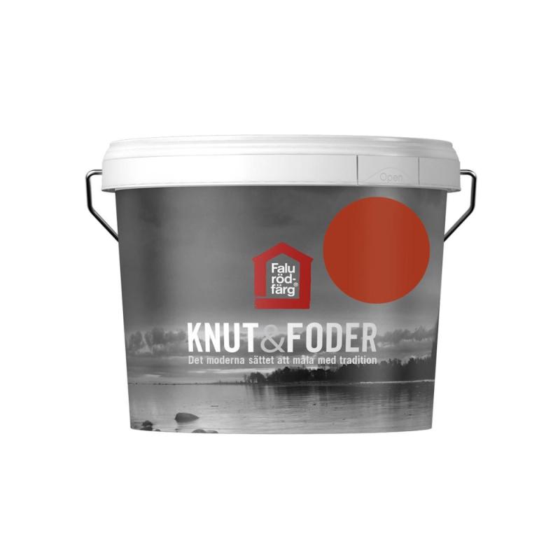 Falu Rödfärg Knut & Foder 3 Liter Rød