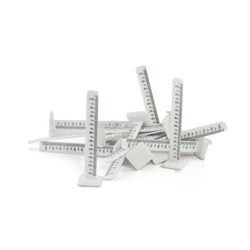 Niveaumarkør 105mm 50stk Tebo