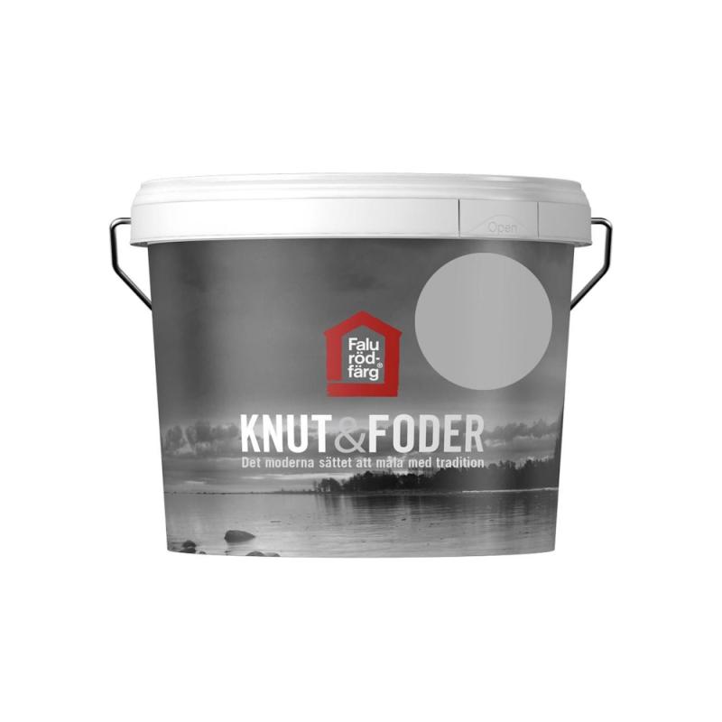Falu Rödfärg Knut & Foder 3 Liter Grå