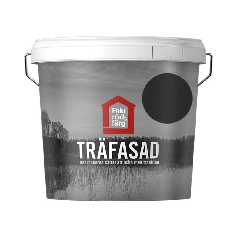 Falu Rödfärg Träfasad 5 Liter Svart