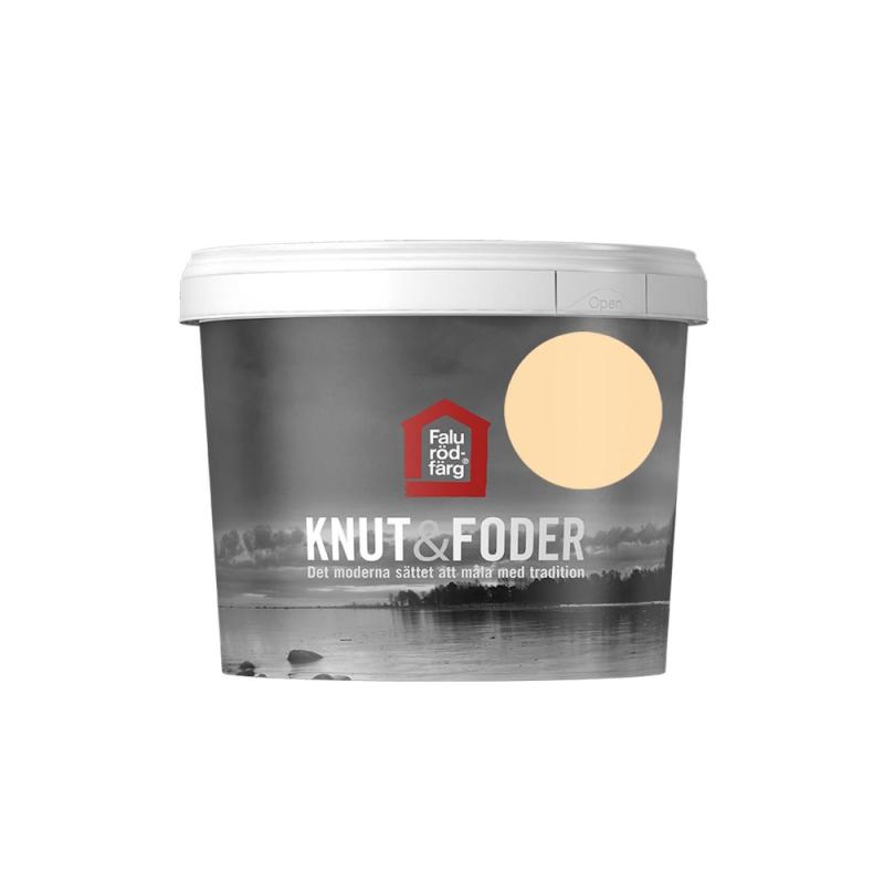 Falu Rödfärg Knut & Foder 1 Liter Gul