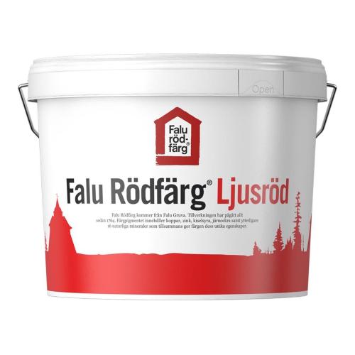 Falu Rödfärg Original 10 Liter Lyserød