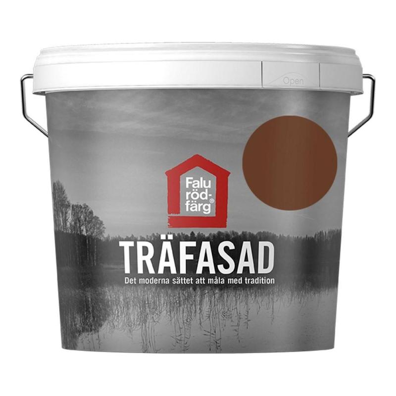 Falu Rödfärg Träfasad 10 Liter Terra