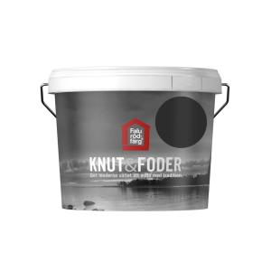 Falu Rödfärg Knut & Foder 3 Liter Svart