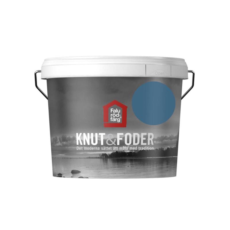 Falu Rödfärg Knut & Foder 3 Liter Blå