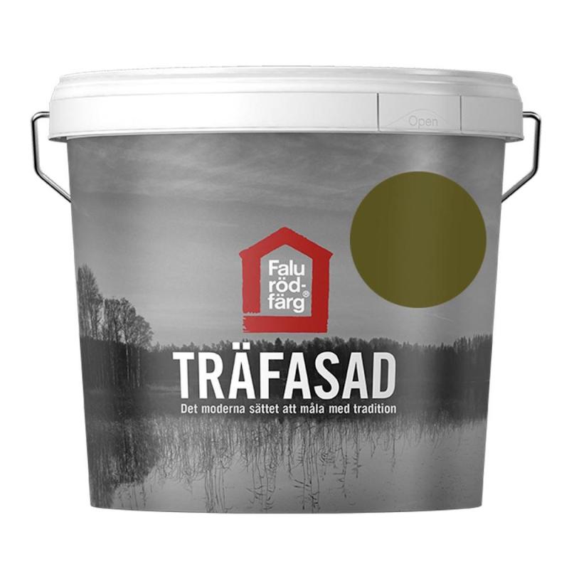 Falu Rödfärg Träfasad 10 Liter Verde