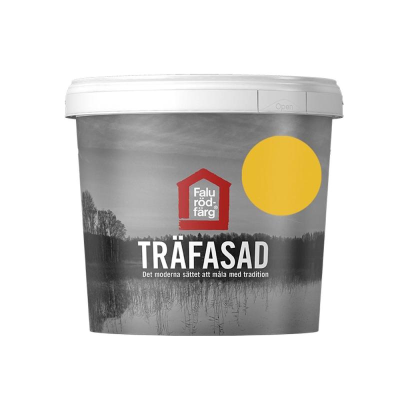 Falu Rödfärg Träfasad 1 Liter Ockra