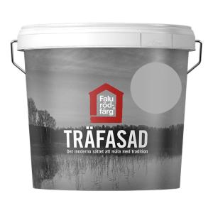 Falu Rödfärg Träfasad 10 Liter Grå