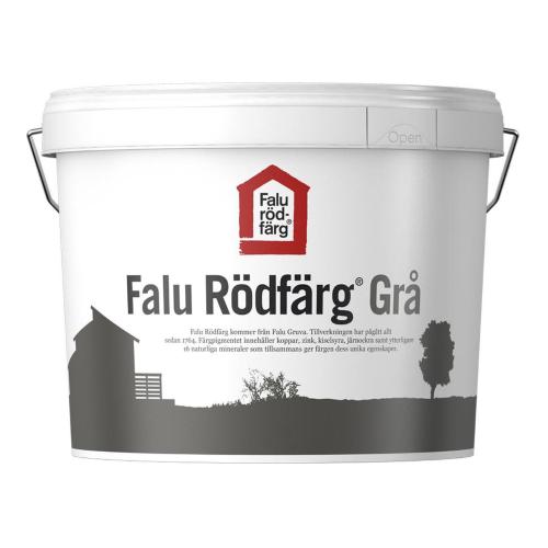 Falu Rödfärg Original 10 Liter Grå