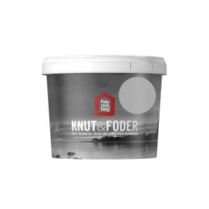 Falu Rödfärg Knut & Foder 1 Liter Grå