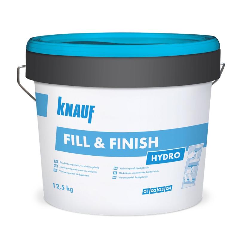 Våtrumsspackel Fill Och Finish 12,5kg Knauf