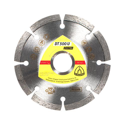 Diamantskæreskive DT300U Extra 8 Segmenter Af 7mm 115x1,6x22,23mm Klingspor
