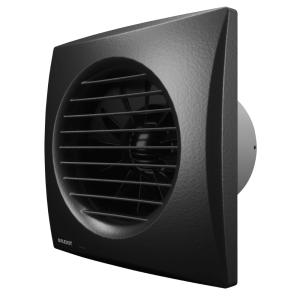 Bathroom Fan Classic Eco 100 STD, External Switch, 100mm, Black, Flexit