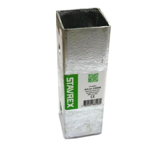 Stolptopp M16 47x47mm Stavrex