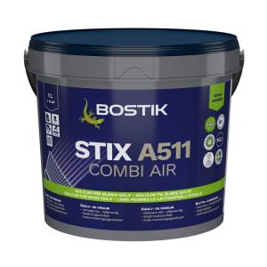 Gulvlim Vinyl Stix A511 Combi 1 Liter Hvid Bostik
