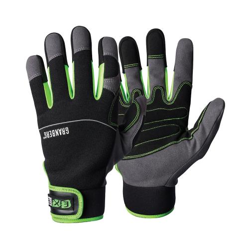 Monteringshandsker 1118 Syntetisk Uforet Kardet Størrelse 8 Granberg