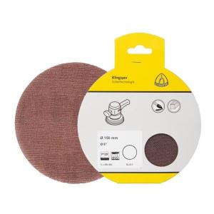 Sanding Net AN 400 Velcro Diy K80 150mm 5pcsx5pack Klingspor