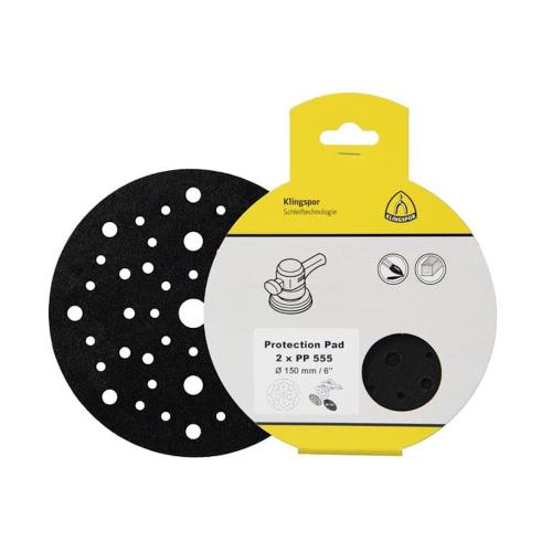 Slibeskive PP555 49Huller Velcro 150 mm 2stk Klingspor