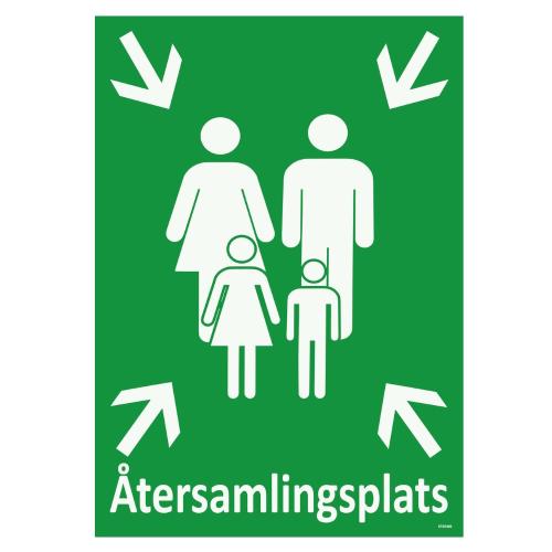 Monteringsskilt Aluminium 297x420mm Unigraphics