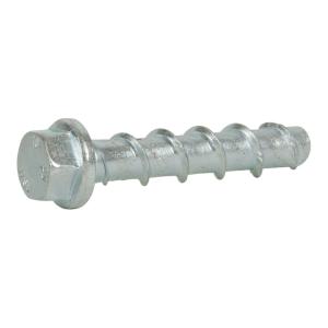 Concrete Screw EUS2-HF Hexagon Head 12.5x100mm Bright Zinc C1 25pcs Essve