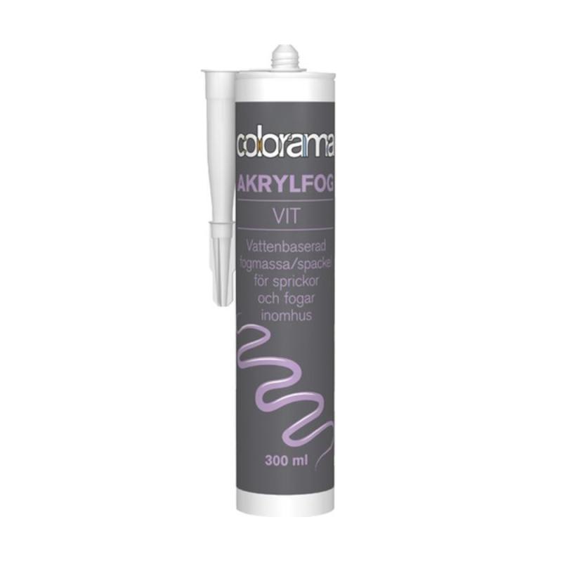 Colorama Akrylfog 300ml Vit Bostik