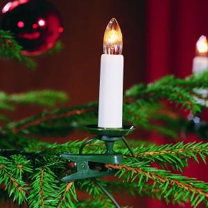 Christmas Tree Lighting 16 Candles, 7.5m, Konstsmide