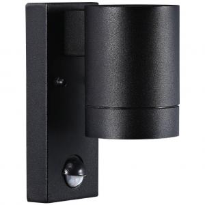 Tin Maxi Sensor Wall Lamp Black, 230V, 35W, nordlux 21509103