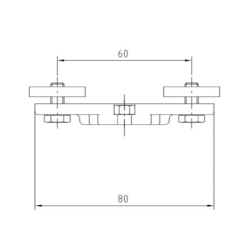 End Clamp For Round Cable/Hose