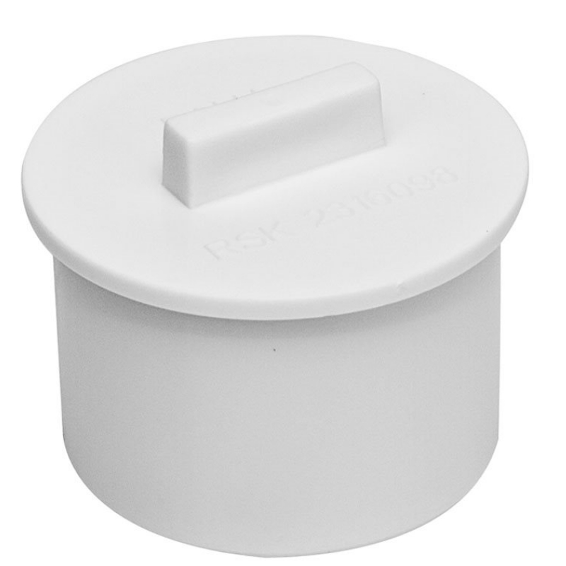 Ändlock Vit 40 Faluplast 74950
