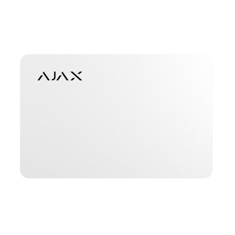 Ajax Adgangskort Mifare DESfire (Hvid, Sort) 3-Pakke (White)