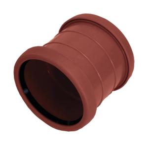 Jordbøjet Dobbeltmuffe 315mm Polypropylen Pipelife