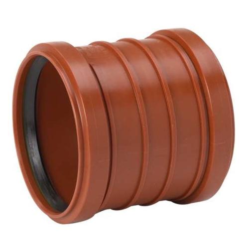 Ground Elbow Double Sleeve 400mm Polypropylene Pipelife