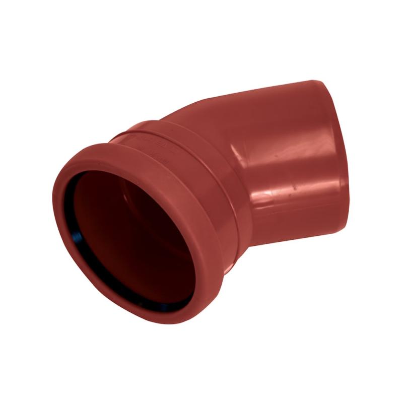 Ground-Bend 110x45o 1-Muffe Polypropylen Pipe Life