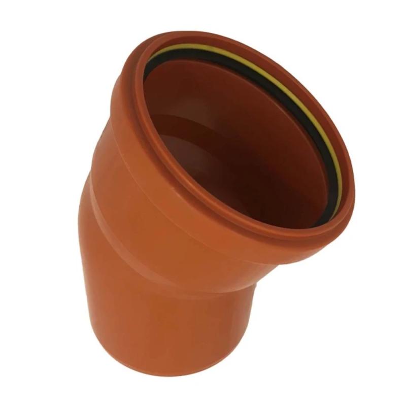 Ground-Bend 110mmx30o 1-Muffe Polypropylen Pipe Life