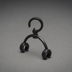 Hängare Slinga Med Rund Kabel IP44 Svart 10st Konstsmide