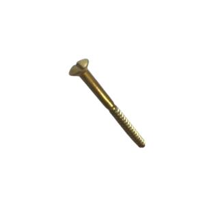 Träskruv TKFS 5x60mm Massiv Mässing 5st