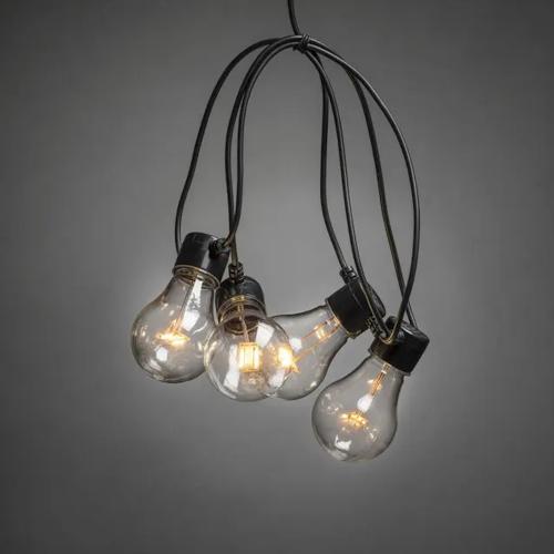 String Light LED E27 16lm IP44 Amber Plastic Konstsmide