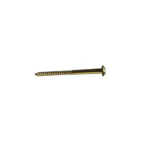 Träskruv TKFS 2,5x12mm Massiv Mässing 10st