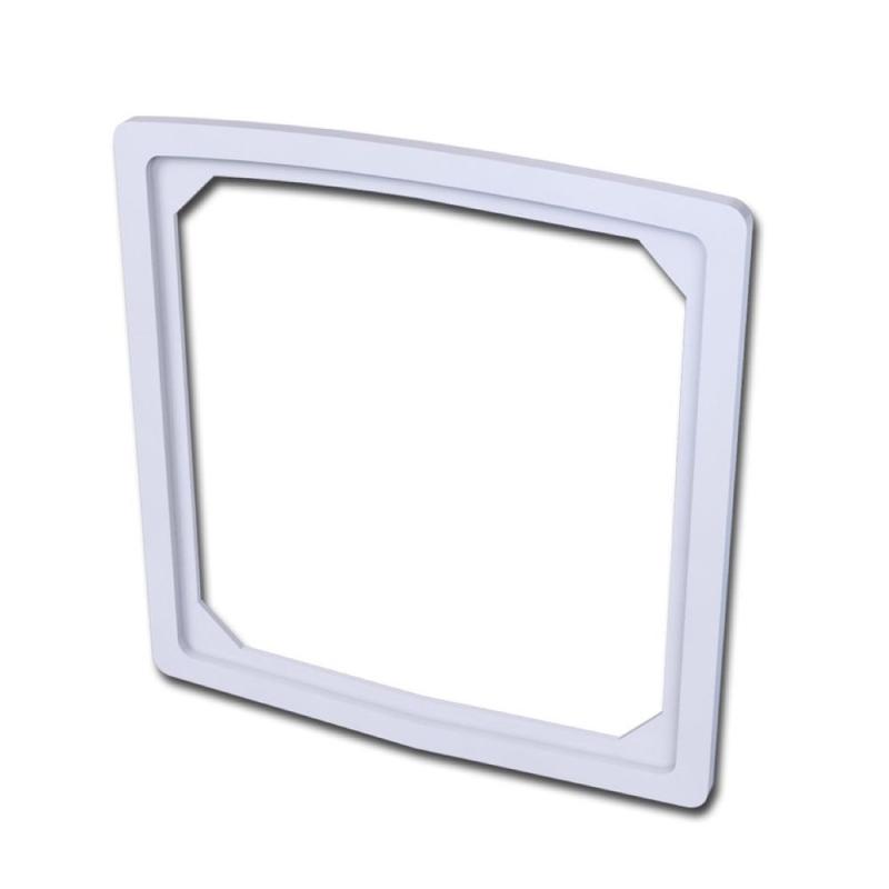 LK Afdækningsramme S1 88x88x3mm Hvid
