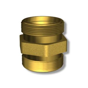 LK Nippel VKF Lige G25 1" Messing